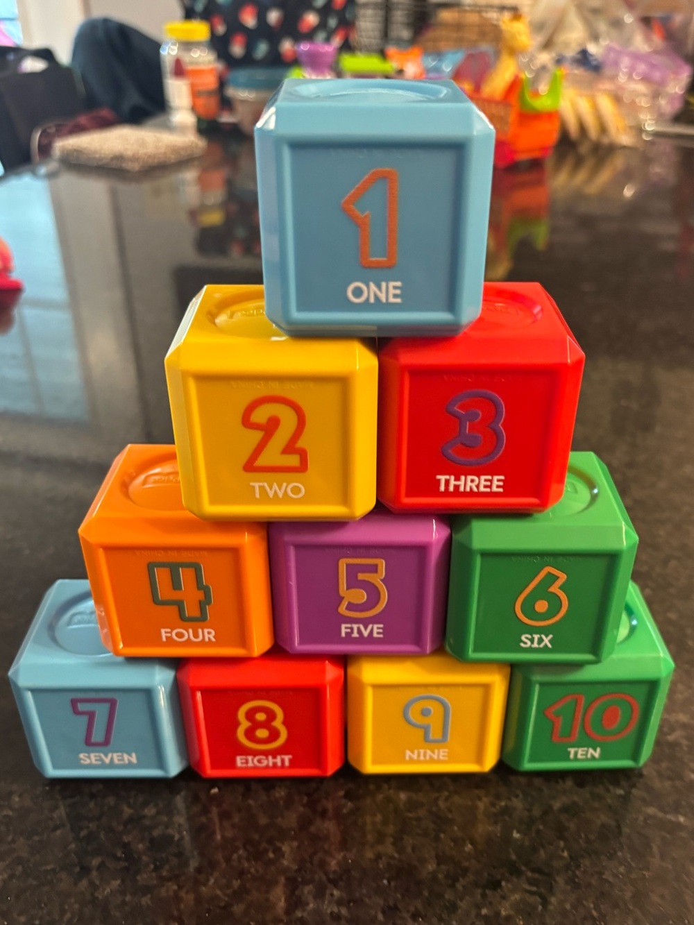 Fisher Price Laugh & Learn First Words Shape Blocks